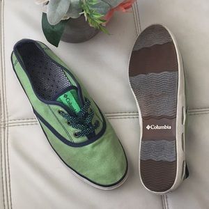 Columbia Green Tennis Shoes